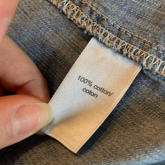 Jean button-down shirt - Picture 8 of 9